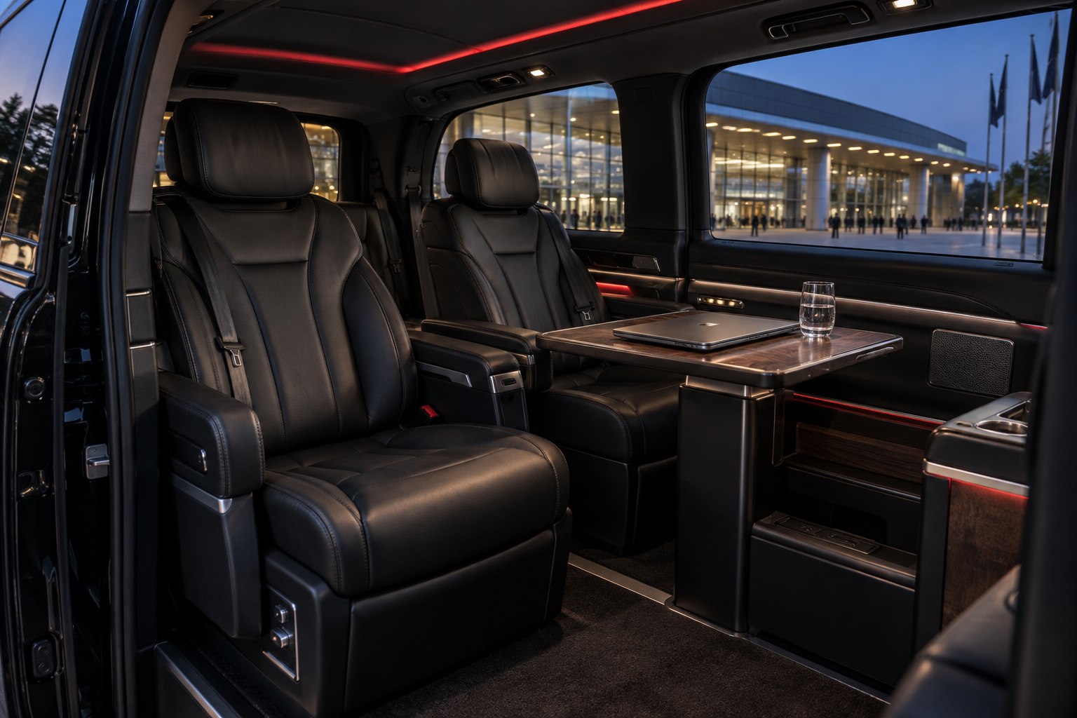 Konforlu ve geniş VIP yolcu kabini